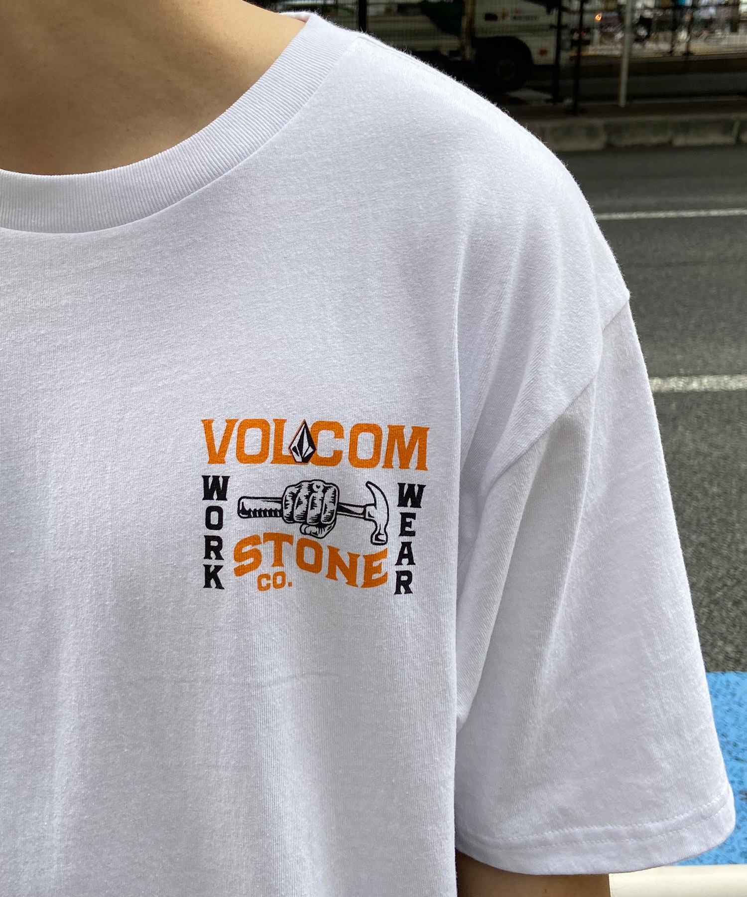 VOLCOM/ボルコム Tシャツ DESI A3542308(WHT-M)