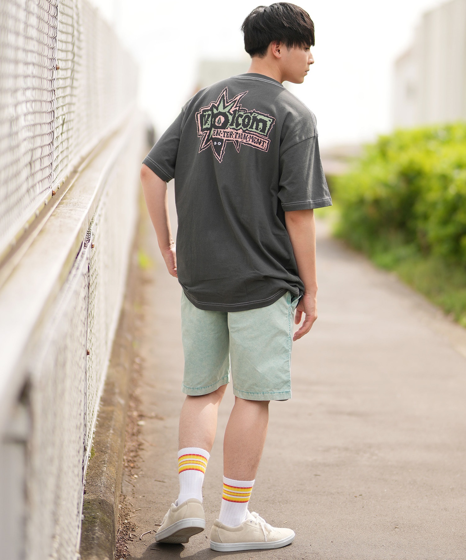 VOLCOM ボルコム メンズ Tシャツ 半袖 バックプリント A4302414