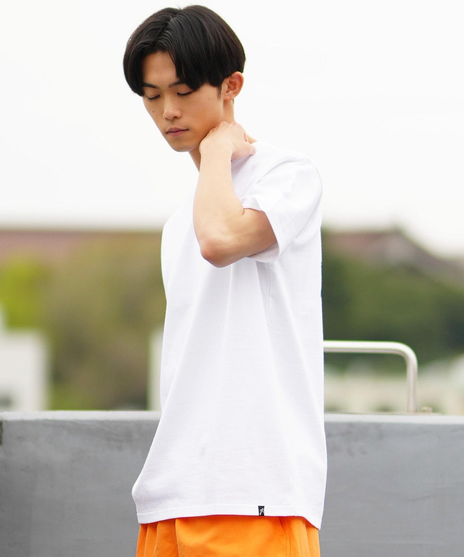 【ムラサキスポーツ限定】 LOST ロスト メンズ 半袖 Tシャツ バックプリント MARITIME L24SS-B(WHT-M)