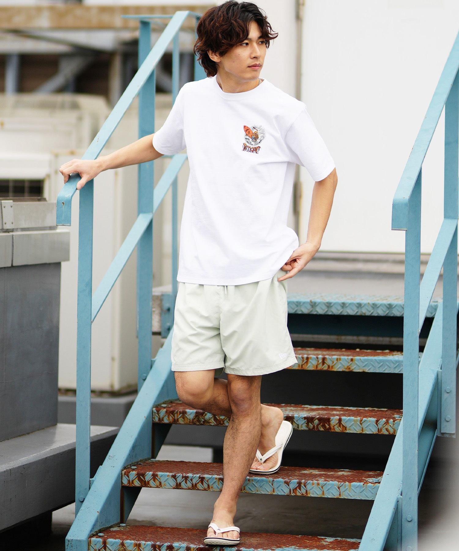 ムラサキスポーツ限定】LOST ロスト メンズ Tシャツ 半袖 バック