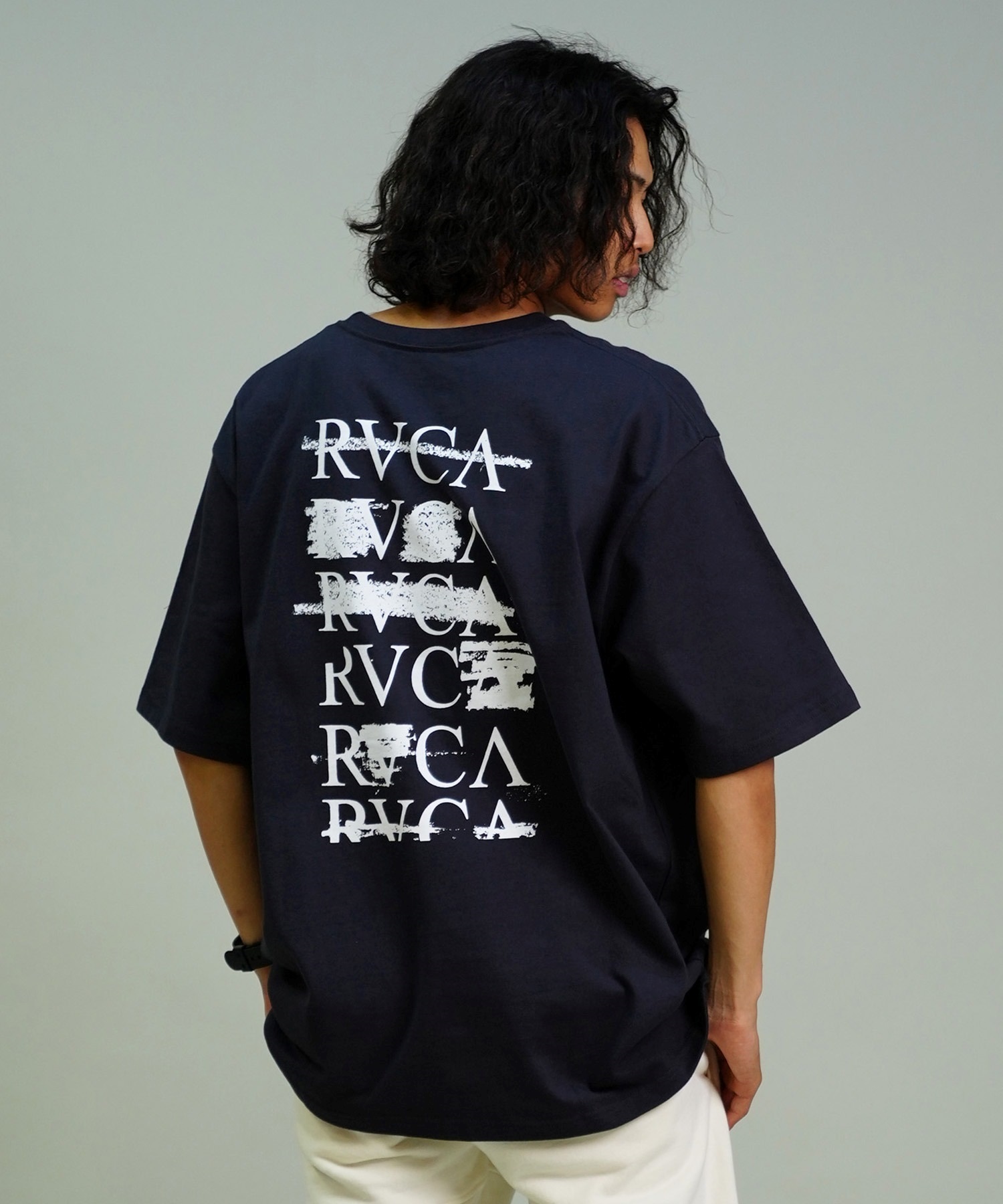 RVCA ルーカ メンズ 半袖 Tシャツ コットンTee バックプリント