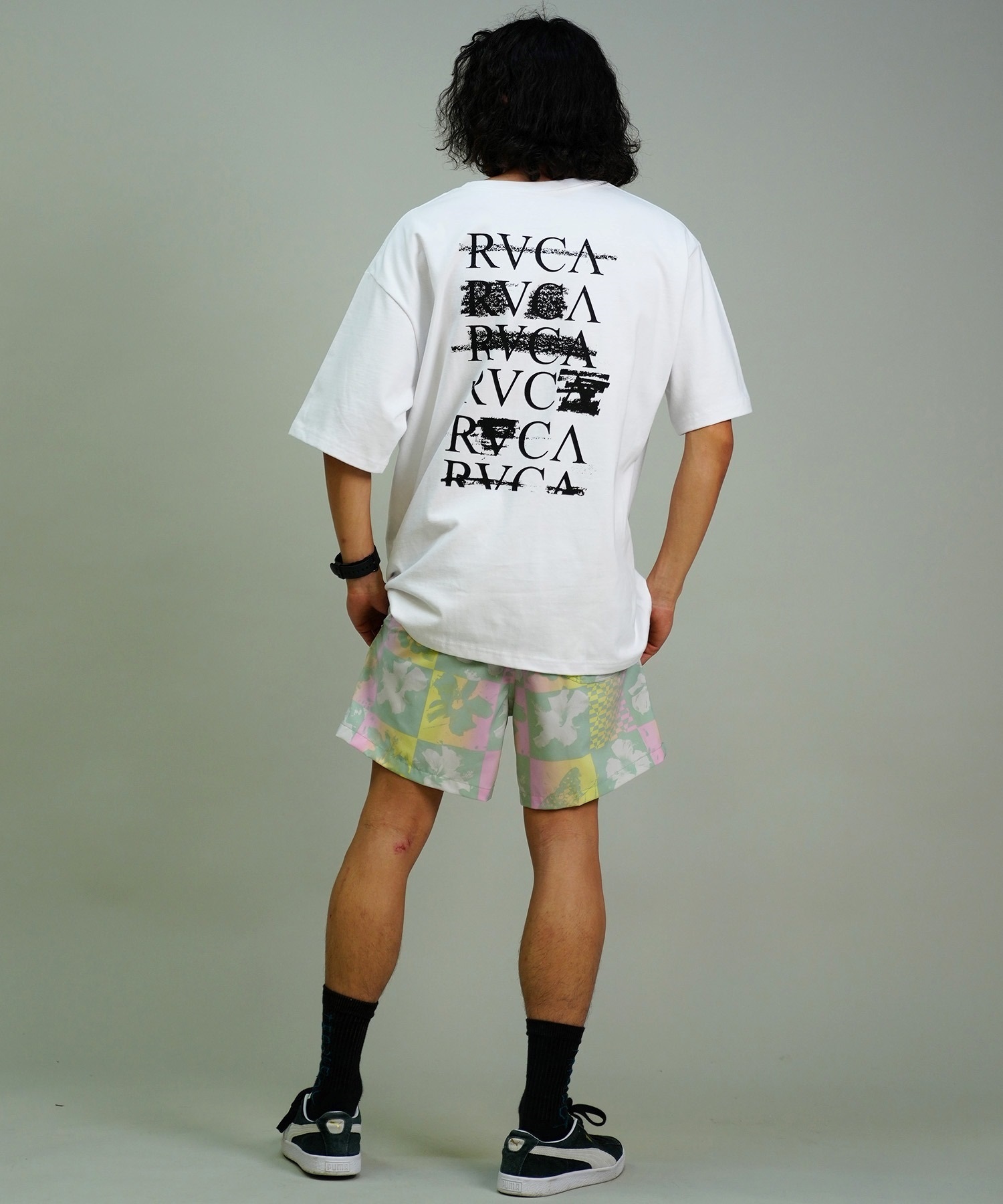 RVCA ルーカ メンズ 半袖 Tシャツ コットンTee バックプリント