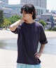 RVCA ルーカ メンズ Tシャツ 半袖 バックプリント オーバーサイズ BE04A-P21 ムラサキスポーツ限定(WHT-S)