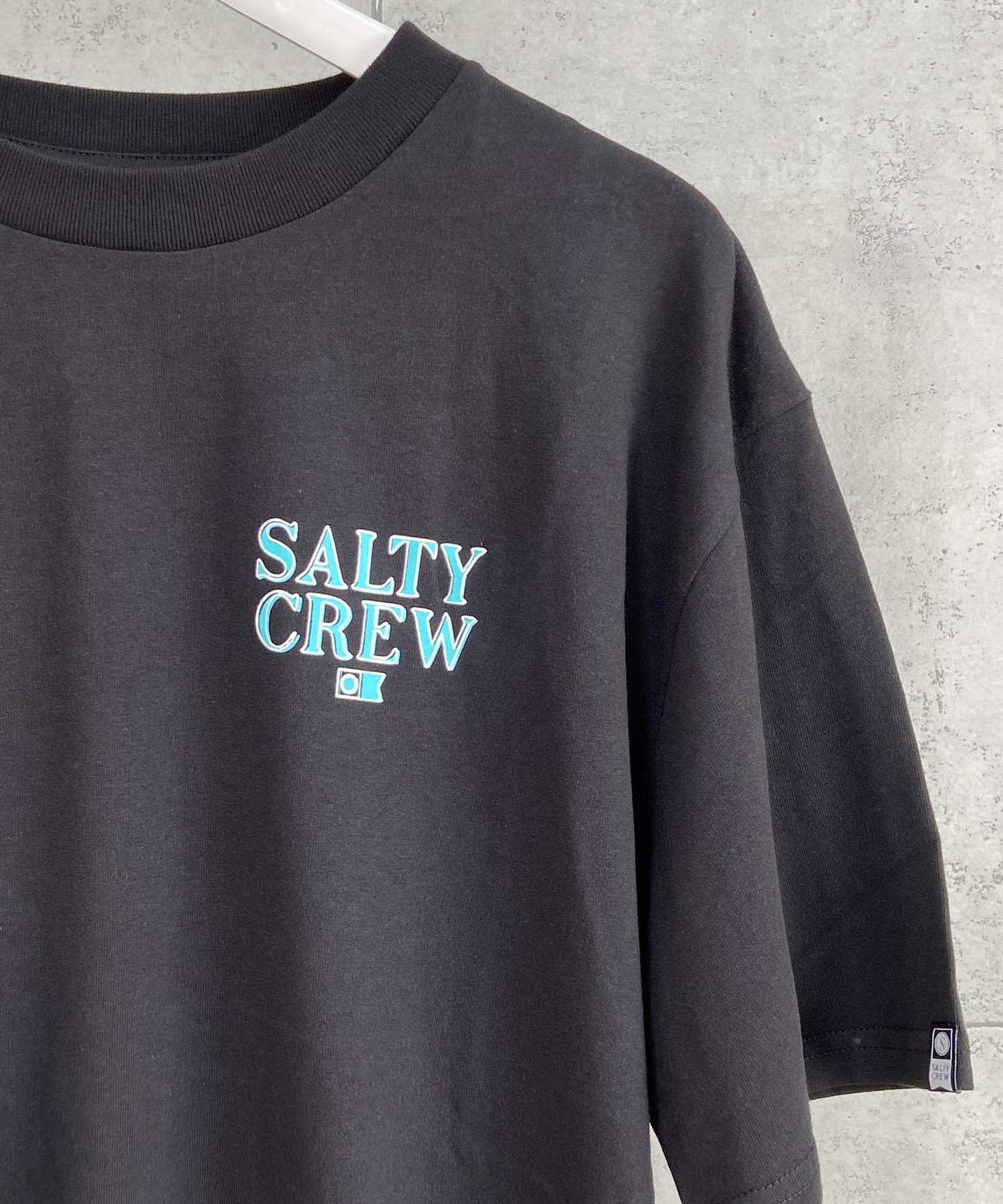 SALTY CREW ソルティークルー メンズ Tシャツ 半袖 バックプリント オーバーサイズ JAPAN LTD 54-230(BLK-M)