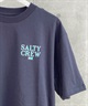 SALTY CREW ソルティークルー メンズ Tシャツ 半袖 バックプリント オーバーサイズ JAPAN LTD 54-230(BLK-M)
