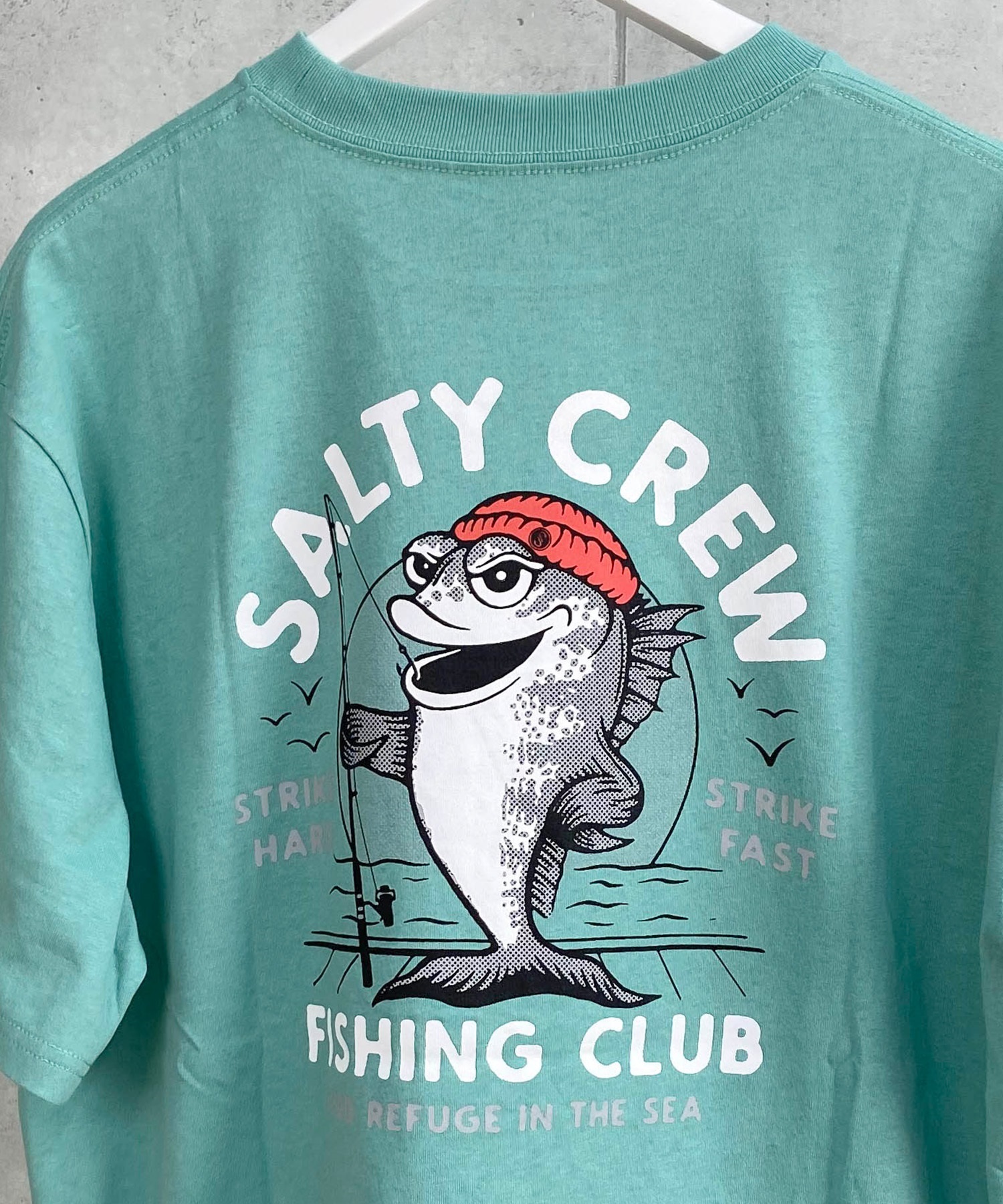 SALTY CREW ソルティークルー メンズ Tシャツ 半袖 バックプリント オーバーサイズ JAPAN LTD 54-235(CHA-M)