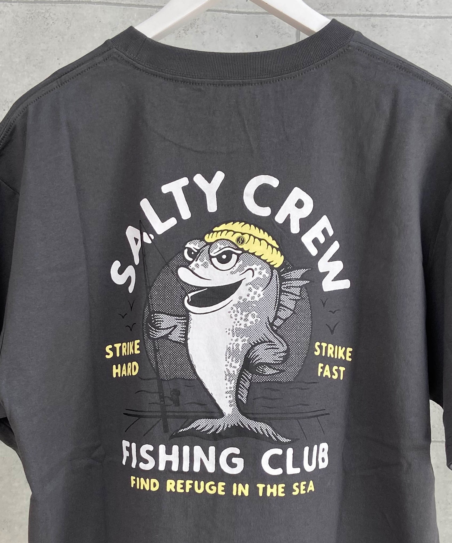 SALTY CREW ソルティークルー メンズ Tシャツ 半袖 バックプリント オーバーサイズ JAPAN LTD 54-235(CHA-M)