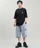 Hurley ハーレー メンズ Tシャツ 半袖 バックプリント 日本限定 23MRKMSS01 ムラサキスポーツ限定(BLK-M)