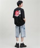 Hurley ハーレー メンズ Tシャツ 半袖 バックプリント 日本限定 23MRKMSS01 ムラサキスポーツ限定(BLK-M)