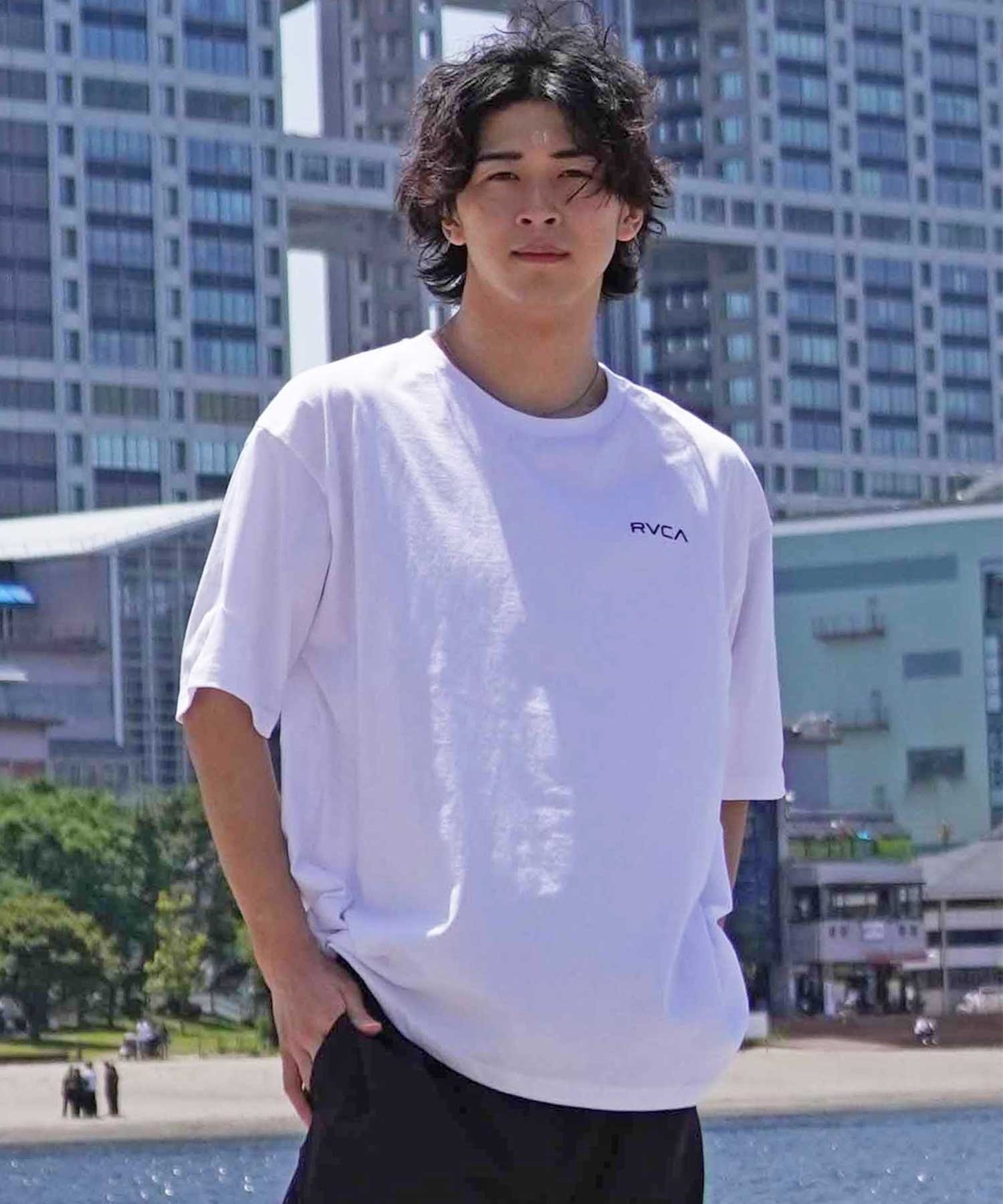 RVCA/ルーカ 半袖Tシャツ バックプリント JAPAN EXCLUSIVE BE04A