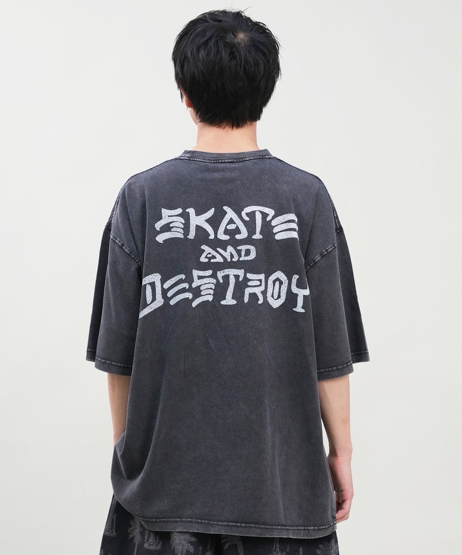THRASHER スラッシャー メンズ 半袖 Tシャツ ブランドロゴ ピグメント