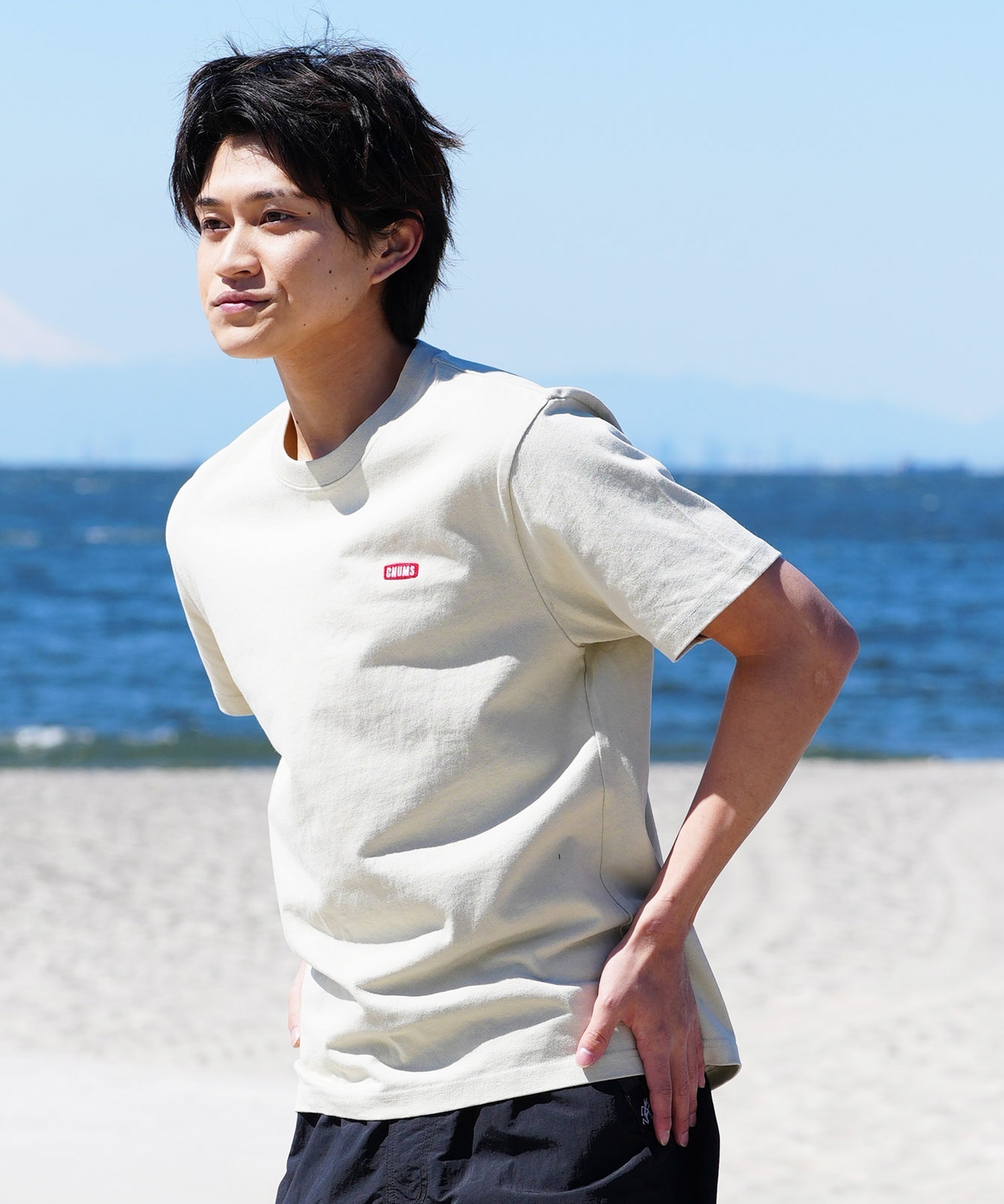 CHUMS チャムス メンズ Tシャツ 半袖 ブービーロゴ ブービー