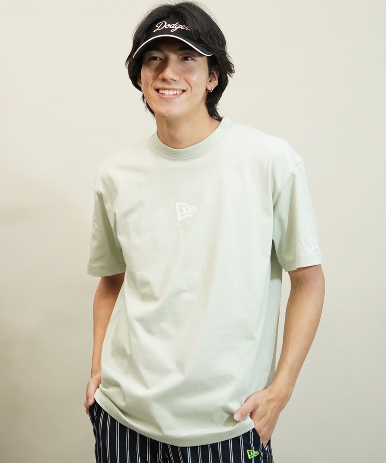 NEW ERA ニューエラ Flag Logo Mini メンズ 半袖 Tシャツ ロゴ