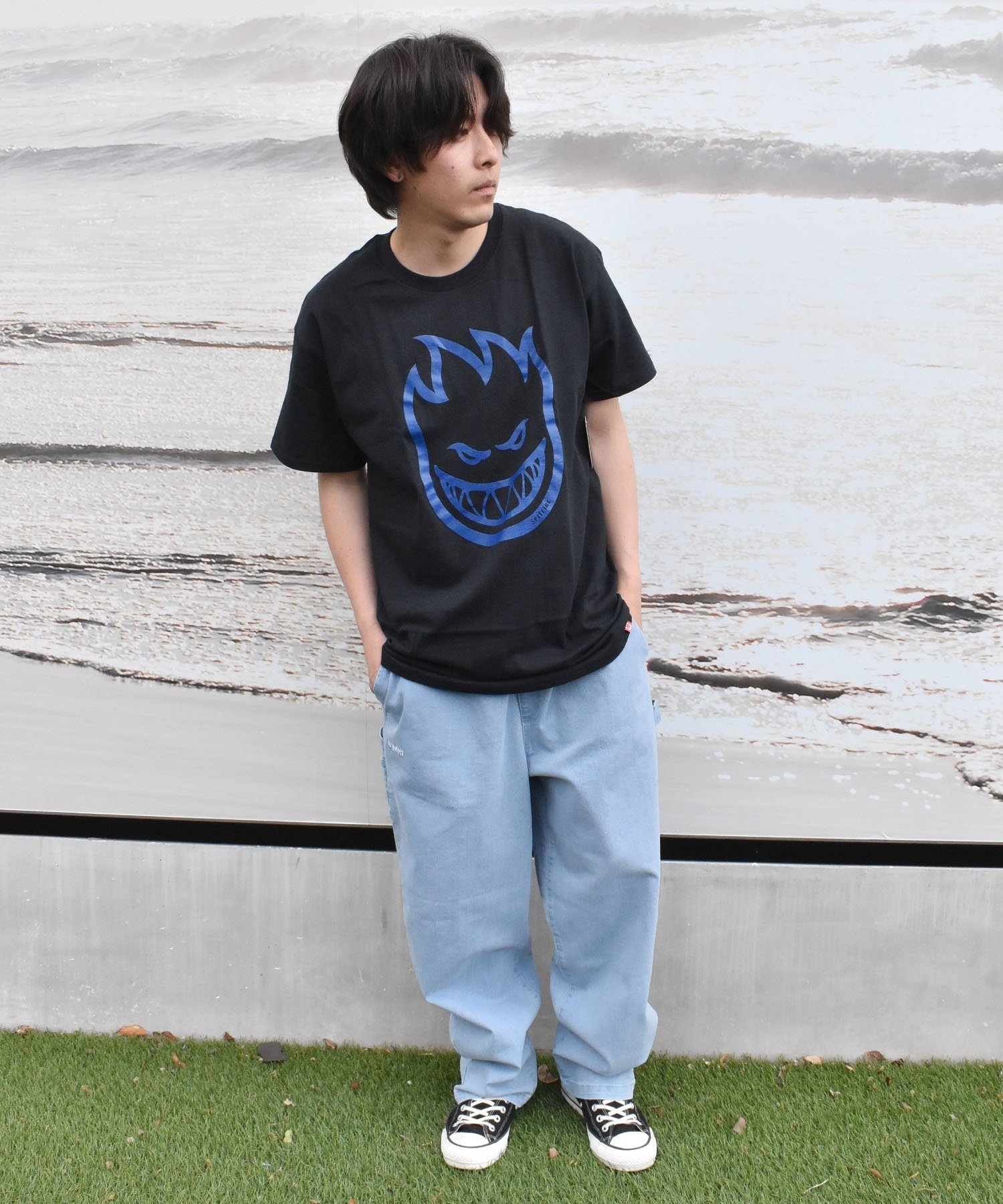 スピットファイア　SPITFIRE Tシャツ SPITFIRE スピットファイヤー 半袖 Tシャツ メンズ ロゴ