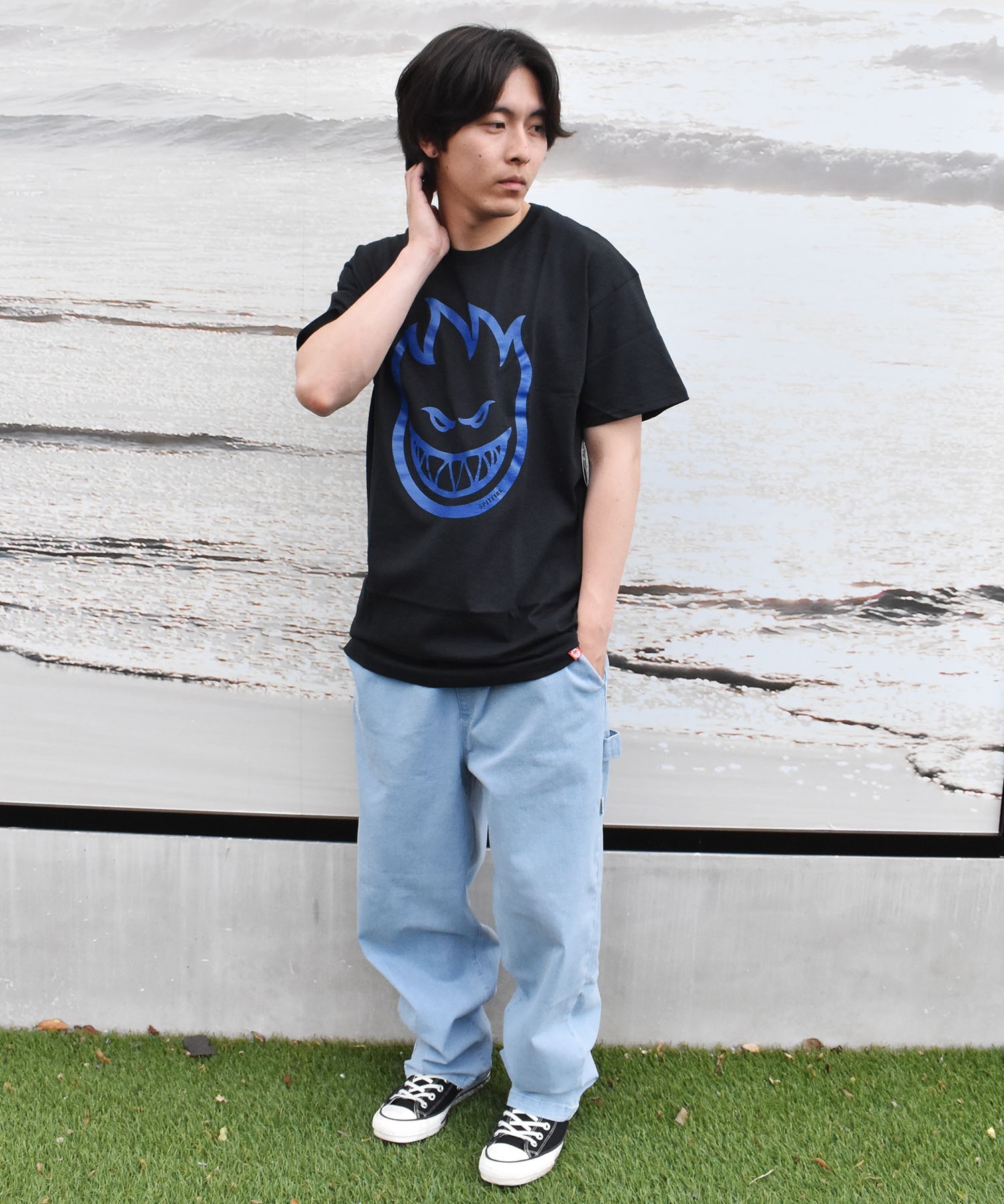 Spitfire スピットファイア Tシャツm 1 ムラサキスポーツ限定】 SPITFIRE スピットファイア メンズ 半袖T