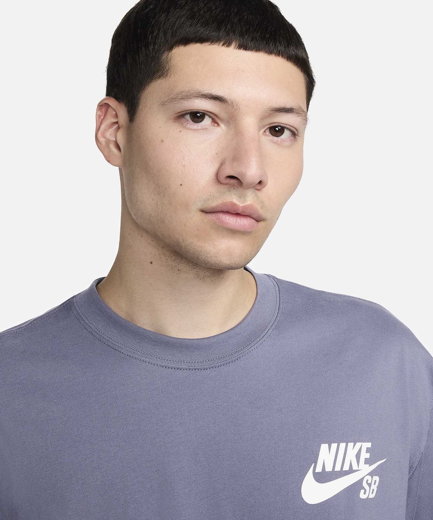 NIKE SB ナイキ エスビー ロゴ ワンポイント スケート クルーネック メンズ 半袖 Tシャツ DC7818(003-M)