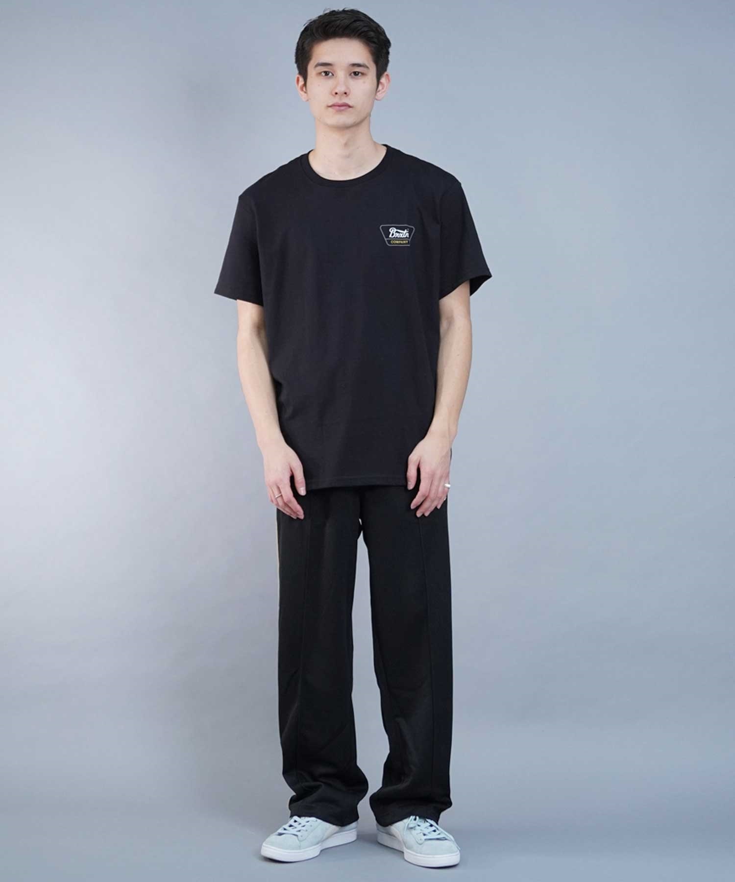 ★ブリクストン BRIXTON Hardee T-Shirt Tシャツ 関税込★ BRIXTON/ブリクストン クルーネック バックプリントTシャツ/半袖