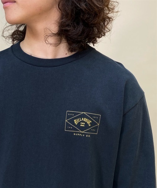 BILLABONG/ビラボン 長袖 Tシャツ ロンT バックプリント オーバーサイズ BD012-055(OFW-M)