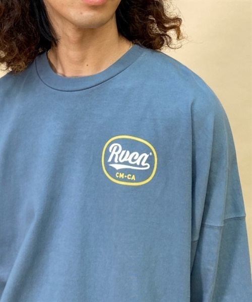 RVCA/ルーカ 長袖 Tシャツ ロンT クルーネック バックプリント ロゴ BD042-066(ANW-S)