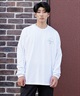 RVCA/ルーカ メンズ オーバーサイズロンT バックロゴ クルーネック長袖Tee BD042-226(BRK0-S)