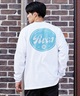 RVCA/ルーカ メンズ オーバーサイズロンT バックロゴ クルーネック長袖Tee BD042-226(BRK0-S)