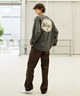 RVCA/ルーカ メンズ オーバーサイズロンT バックロゴ クルーネック長袖Tee BD042-226(BRK0-S)