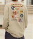 【ムラサキスポーツ限定】TOY MACHINE/トイマシーン 長袖 Tシャツ ロンT ビッグシルエット バックプリント MTMFDLT3(WHITE-M)