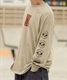【ムラサキスポーツ限定】TOY MACHINE/トイマシーン 長袖 Tシャツ ロンT ビッグシルエット バックプリント MTMFDLT3(WHITE-M)