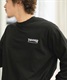 THRASHER/スラッシャー LSTシャツ ランダムロゴバックプリント ビックシルエット フロント刺しゅうロゴ 23MS-LS1 ムラサキスポーツ別注(WHT-M)