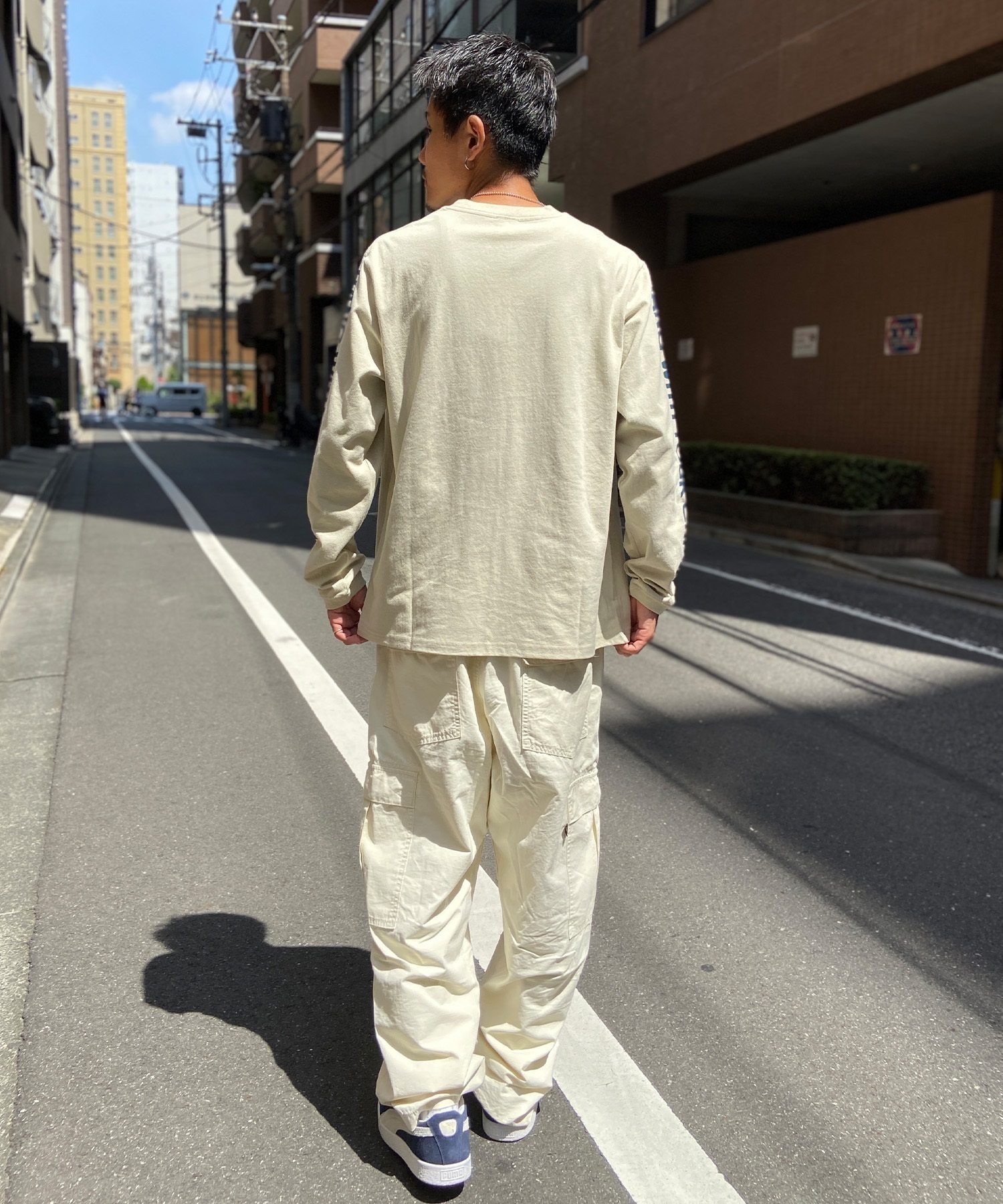 CHUMS/チャムス ロンＴ 刺繍ロゴ スリーブプリント ヘビーウェイト CH01-2305 19