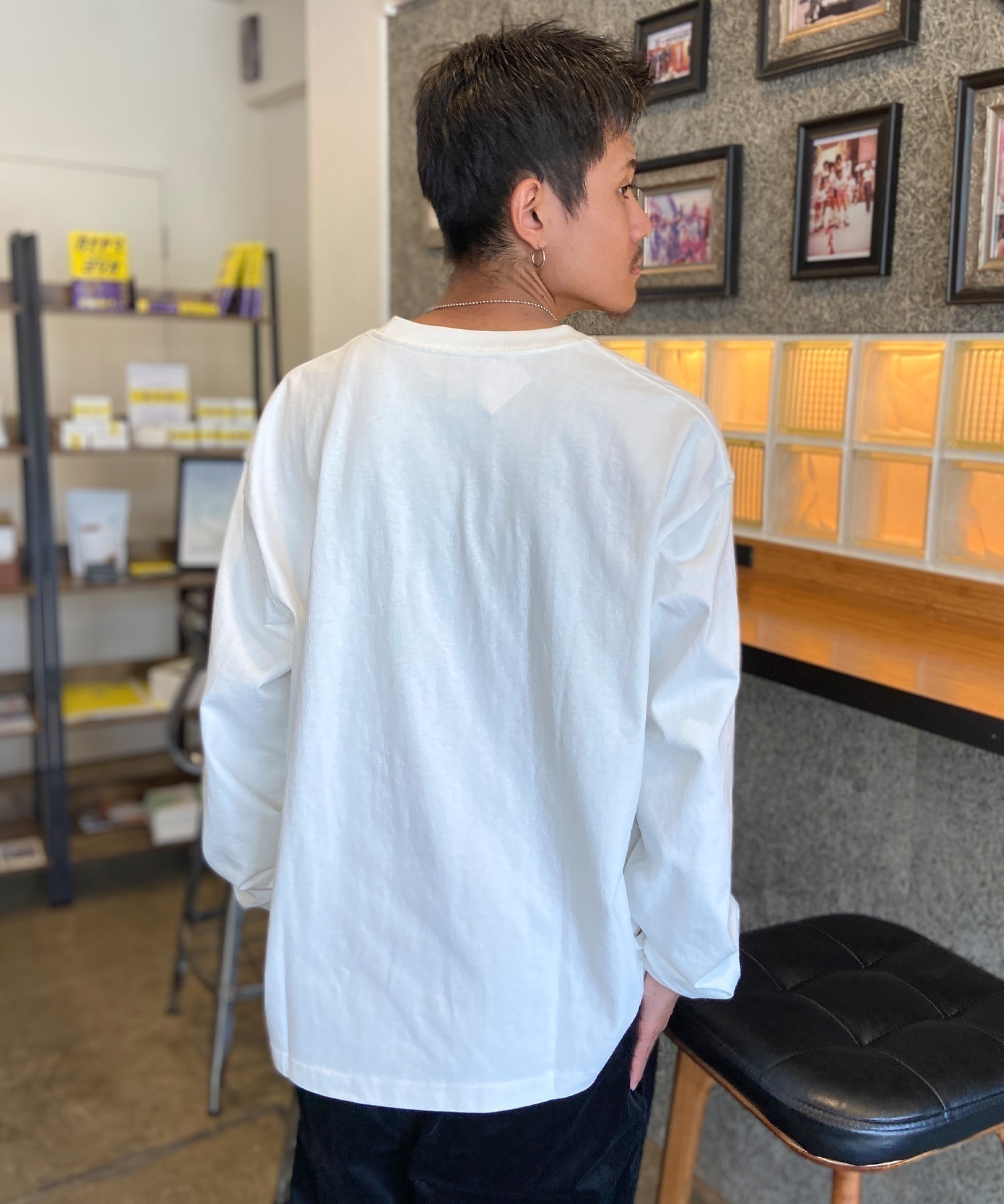 CHUMS/チャムス ロンT ヘビーウェイト チャムスロゴ オーバー