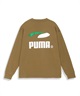 PUMA SKATEBOARDING/プーマスケートボーディング メンズ スケートボード Tシャツ CO 長袖 ロンT 623032(01-M)