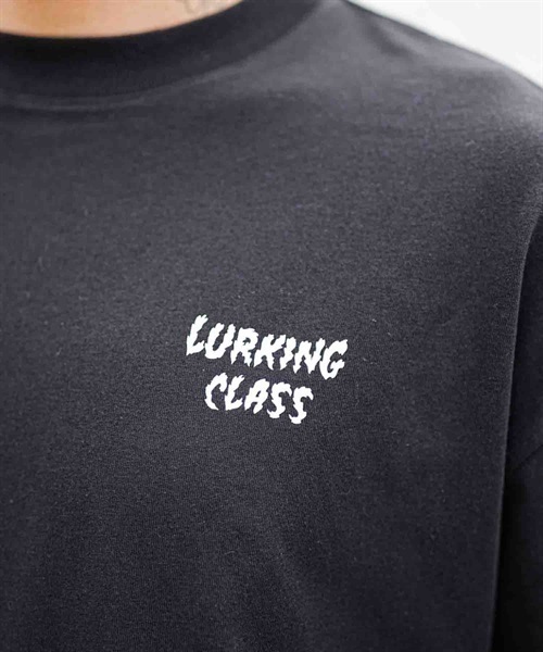 【ムラサキスポーツ別注】LURKING CLASS/ラーキングクラス ロンT FIRE LOGO LS TEE ST23FTM01(WHITE-M)