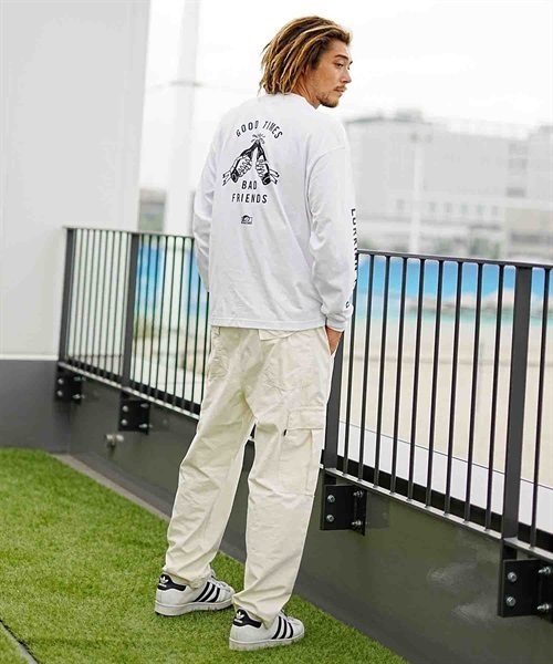 【ムラサキスポーツ別注】LURKING CLASS/ラーキングクラス ロンT GOOD TIME LS TEE ST23FTM02(WHITE-M)