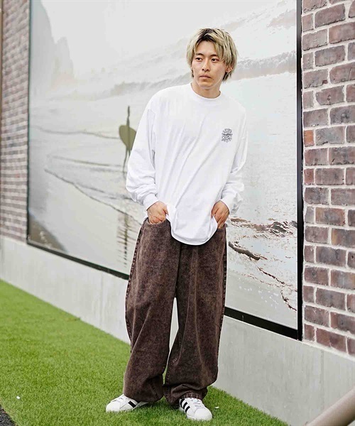 【ムラサキスポーツ別注】LURKING CLASS/ラーキングクラス ロンT DIE HIGH L/S TEE ST23FTM03(WHITE-M)