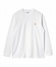 Carhartt WIP/カーハートダブリューアイピー メンズ 長袖Tシャツ ルーズシルエット I026392(WT/GD-M)