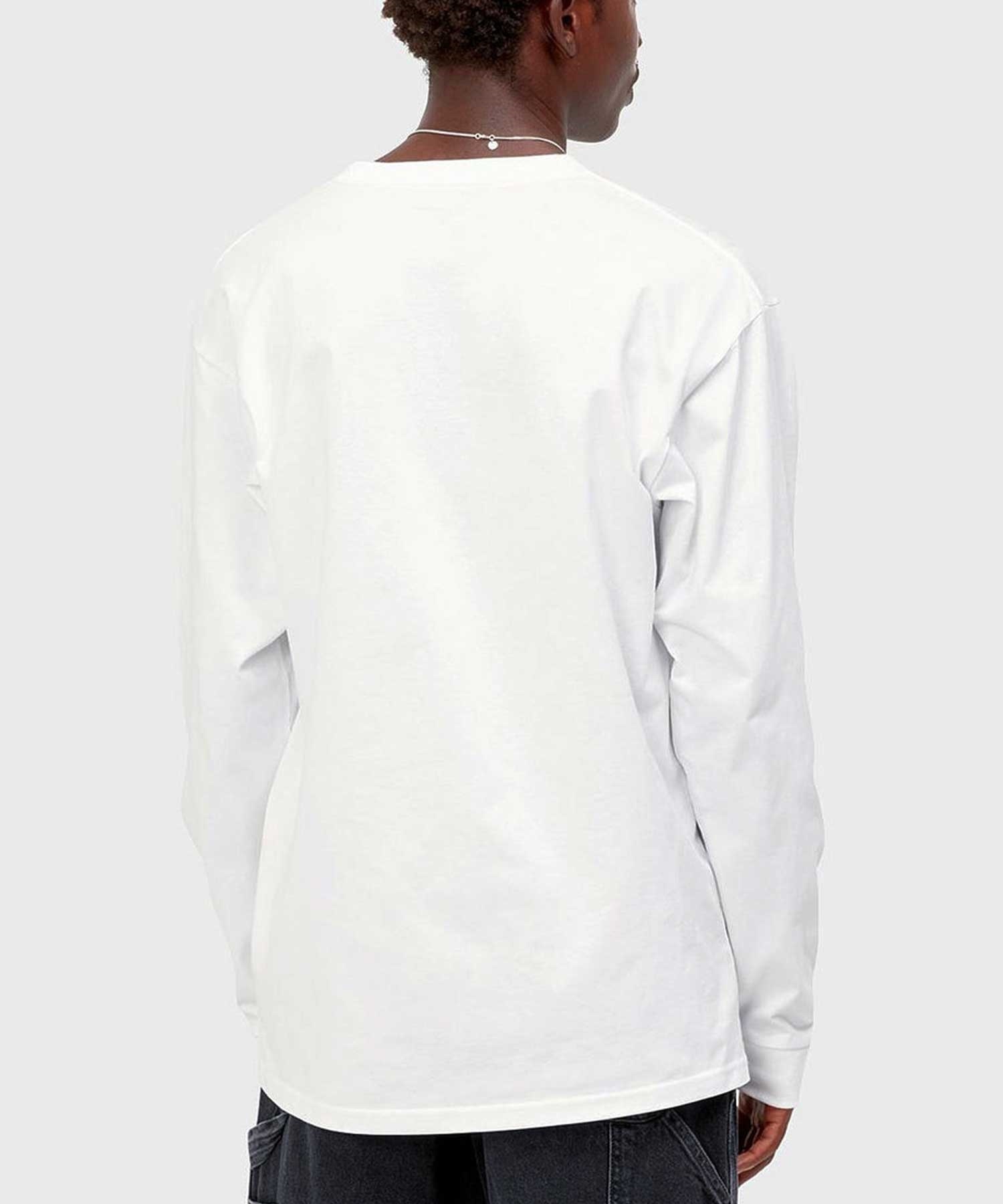 Carhartt WIP/カーハートダブリューアイピー メンズ 長袖Tシャツ ルーズシルエット I026392(WT/GD-S)