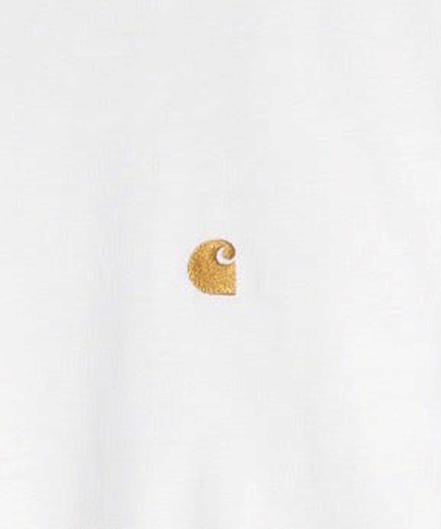 Carhartt WIP/カーハートダブリューアイピー メンズ 長袖Tシャツ ルーズシルエット I026392(WT/GD-S)