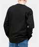 Carhartt WIP/カーハートダブリューアイピー メンズ 長袖 Tシャツ ルーズシルエット ロゴ刺繍 I029955(BLACK-S)