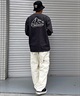 BILLABONG ビラボン BE011-053 メンズ 長袖 Tシャツ ロゴ ロンＴ バックロゴ クルーネック ロンT(SAG-M)