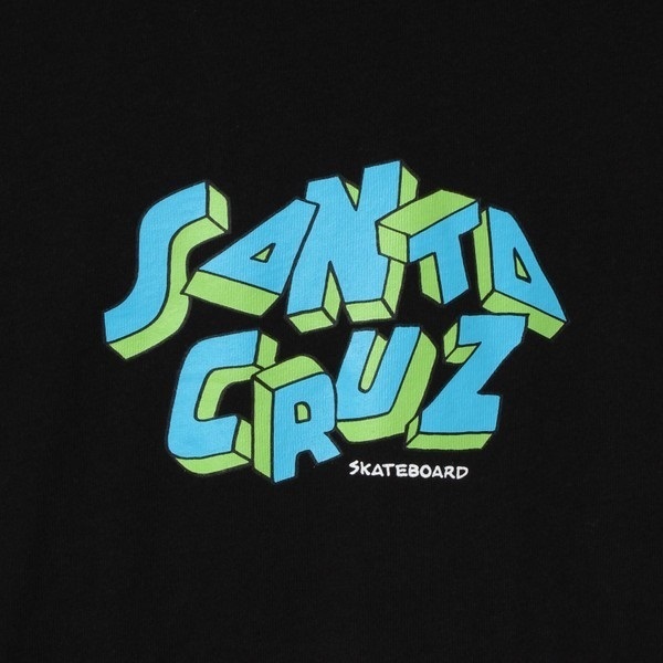 SANTA CRUZ サンタクルーズ 502231403 メンズ トップス カットソー Tシャツ 長袖 KK1 A19(BLACK-M)
