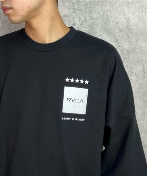 【クーポン対象】RVCA ルーカ BD041-057 メンズ 長袖 Tシャツ ムラサキスポーツ限定 KK1 L24(SND-M)