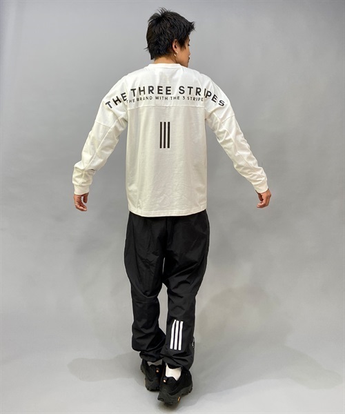 adidas - 00s adidas パフォーマンスロゴ刺繍 ラグランTシャツ