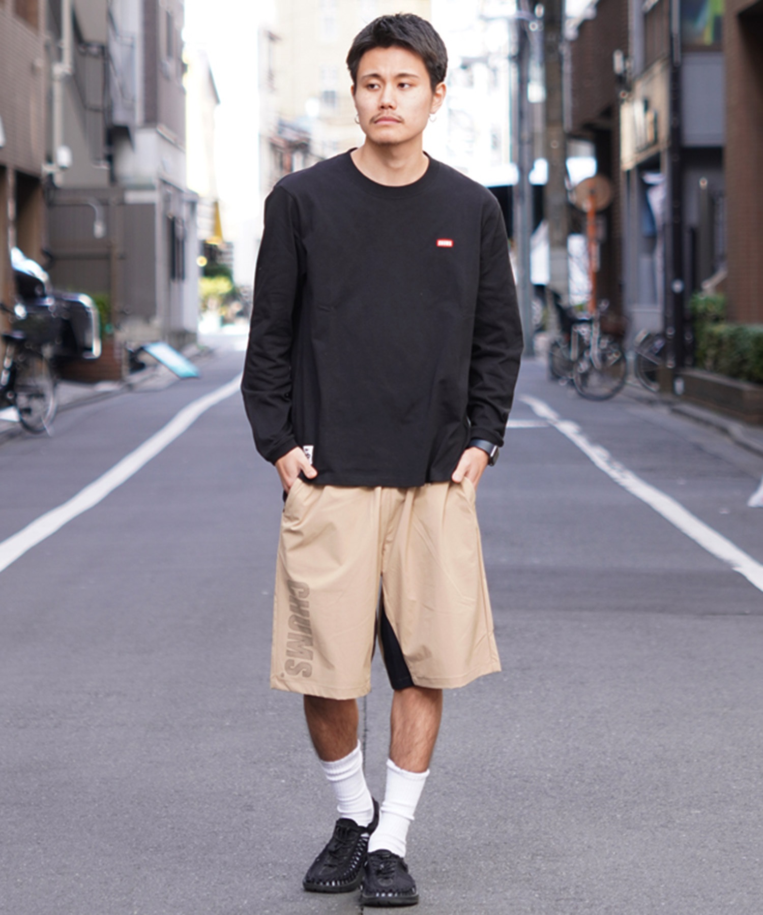 CHUMS チャムス メンズ Tシャツ 長袖 ロンT バックプリント ブービーロゴ CH01-2275 15
