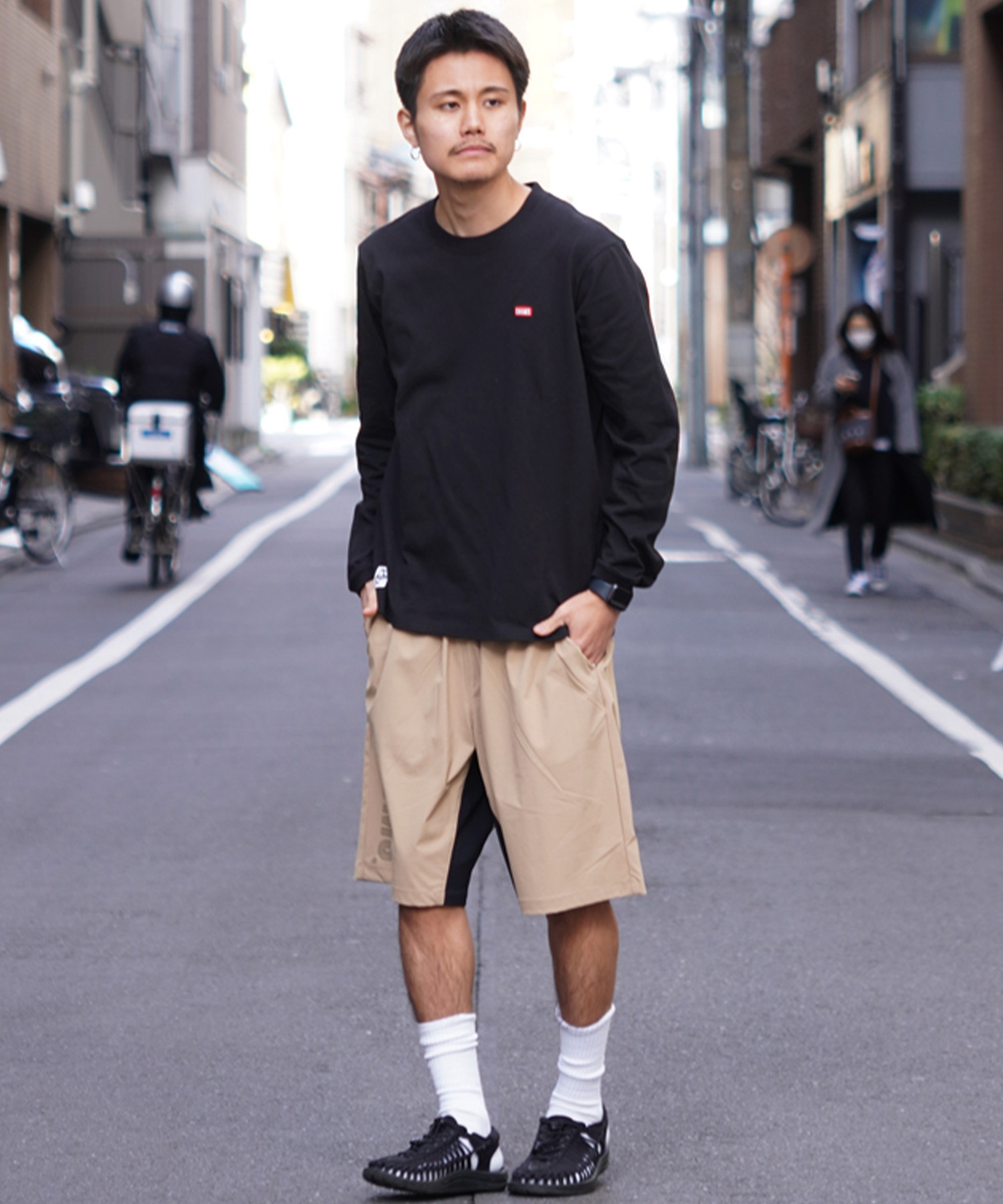 CHUMS チャムス メンズ Tシャツ 長袖 ロンT バックプリント ブービーロゴ CH01-2275 16