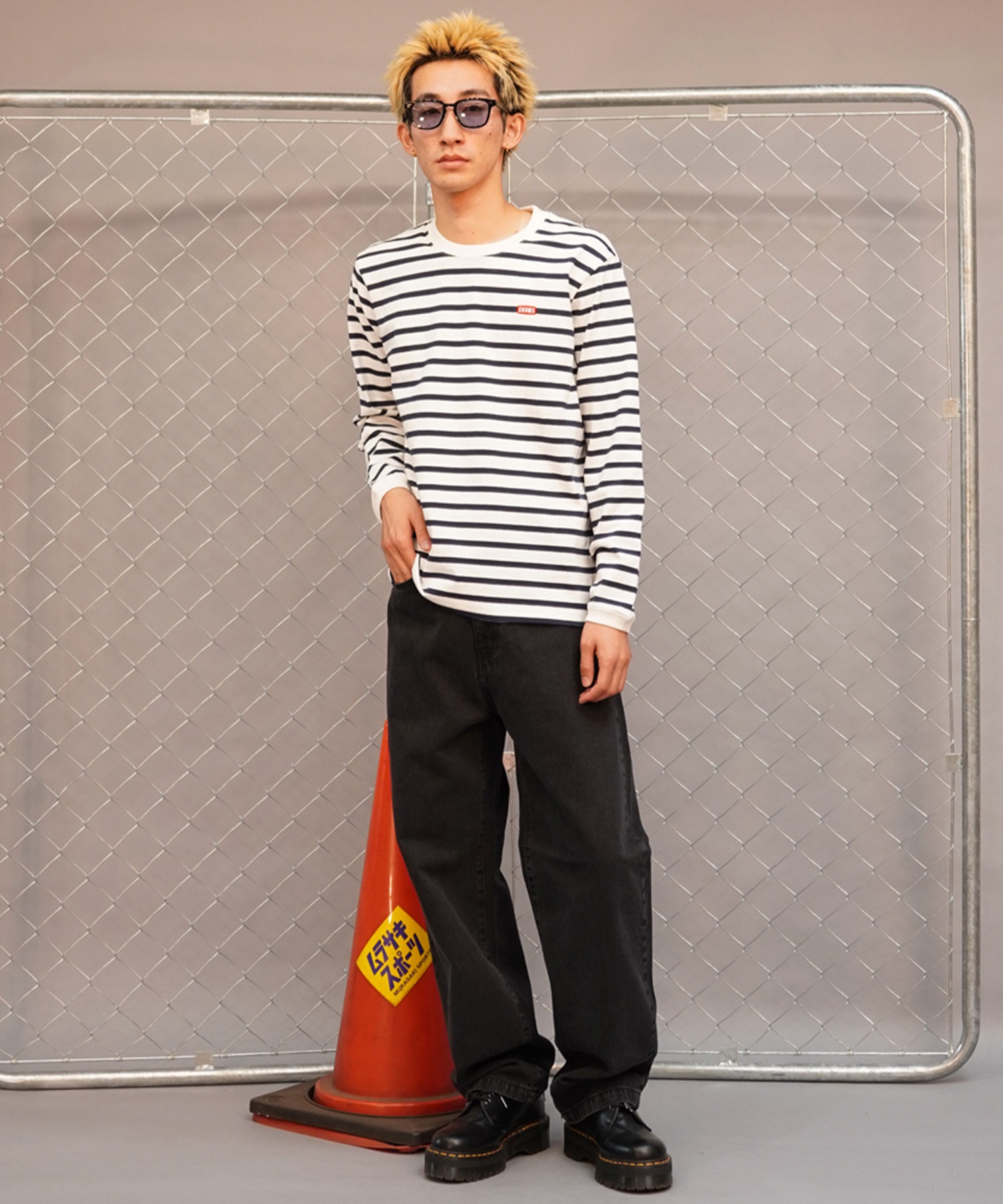 CHUMS チャムス メンズ Tシャツ 長袖 ロンT バックプリント ブービー