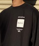 【マトメガイ対象】RVCA ルーカ メンズ 長袖 Tシャツ ロンT バックプリント スリーブロゴ ヘビーウェイト ワイドフィット BE041-056(KHA-S)