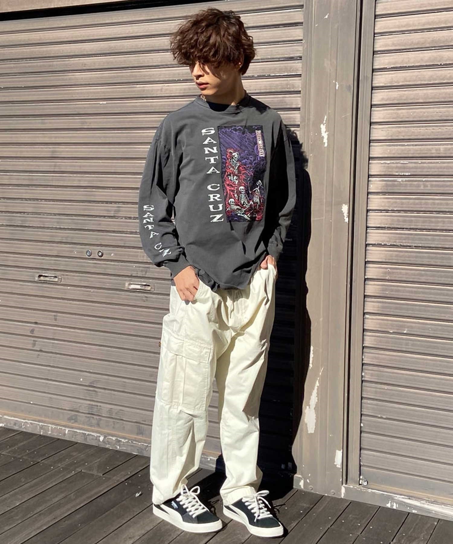 SANTACRUZ サンタクルーズ ロンT スリーブプリント 502241401