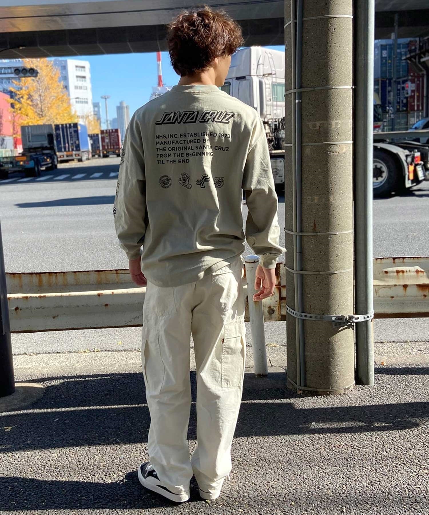 SANTACRUZ サンタクルーズ ロンT ロゴプリント 502241406 メンズ