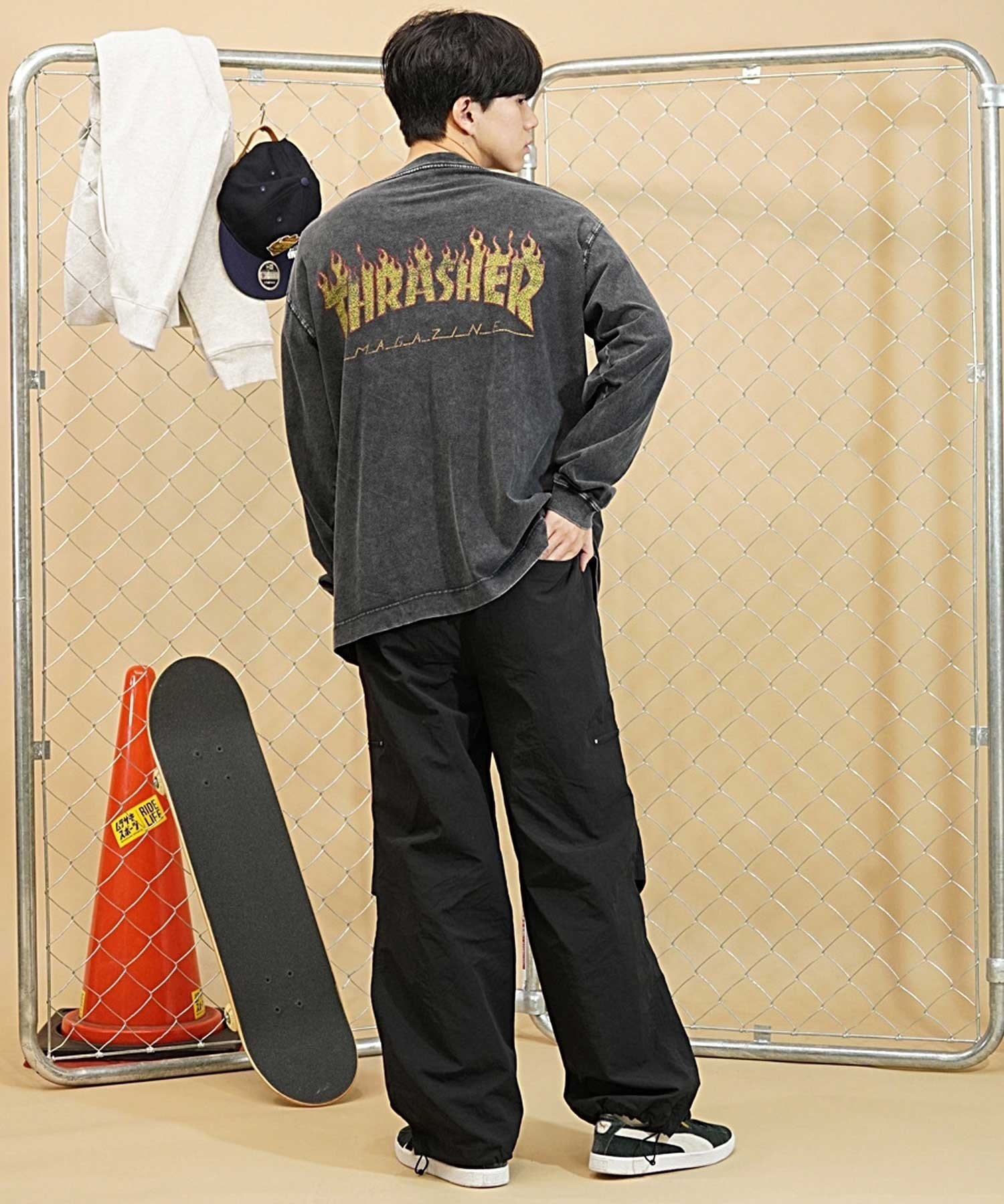 ムラサキスポーツ別注】THRASHER/スラッシャー パウダーブリーチ